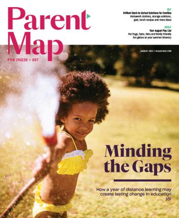 Cover of the August 2021 issue of ParentMap magazine