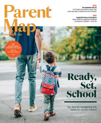 Cover of the September 2021 issue of ParentMap magazine