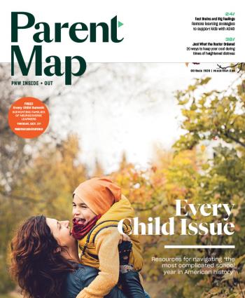 Cover of ParentMap October 2020 magazine issue
