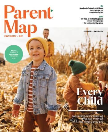 Cover of ParentMap's October 2023 magazine issue