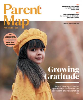 Cover of ParentMap November 2020 magazine issue