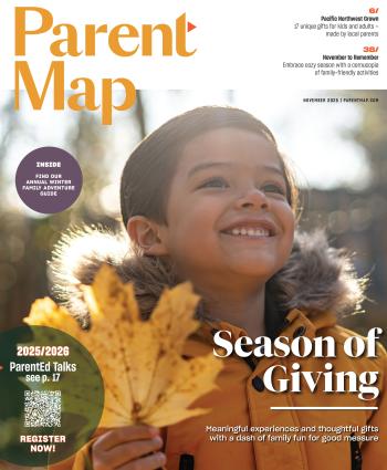 Cover image of ParentMap's November 2025 issue