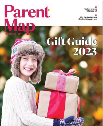 Cover of ParentMap's Gift Guide 2023