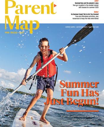 Cover image of ParentMap's 2023 Summer Camps + Activities Guide