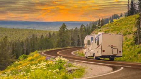 RV on a funky family road trip