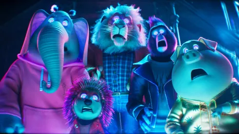 A still shot from "Sing: Thriller" on Netflix
