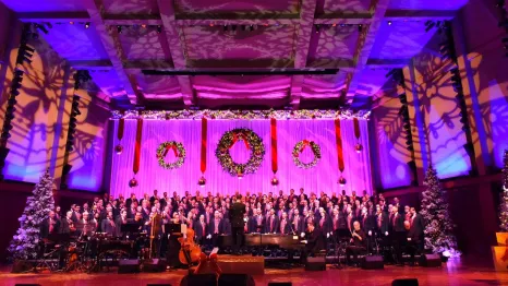 holiday performance by the Seattle Men's Chorus, a family-friendly activity to do this weekend
