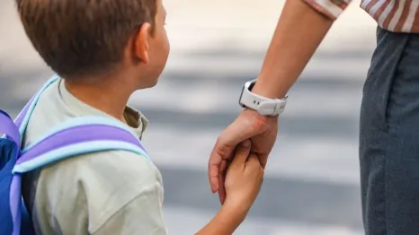 Mom reassuring son about school week success despite Sunday Scaries