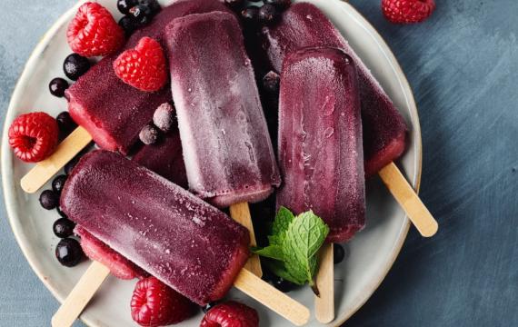 Mixed-berry-popsicles is a summer berry recipe that's easy to make