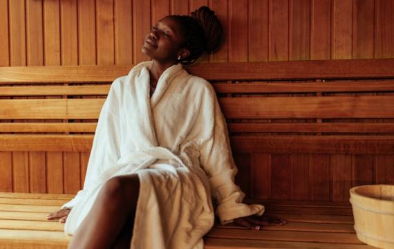 women relaxing at a spa