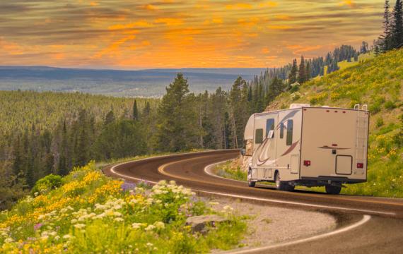 RV on a funky family road trip