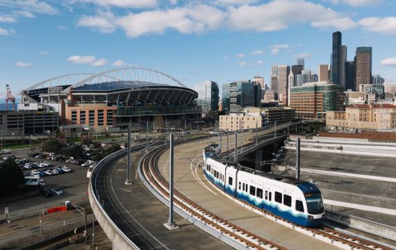 image of 2 Line Seattle Stadium