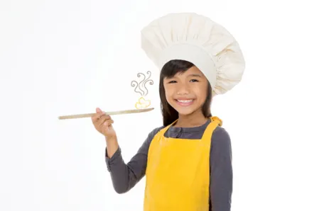 little girl chef
