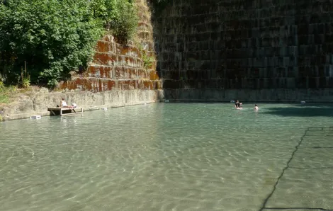 Tenino's quarry pool
