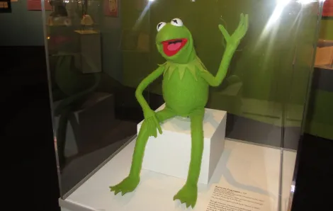 Kermit the Frog puppet