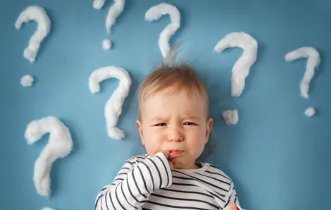 Kid with questions