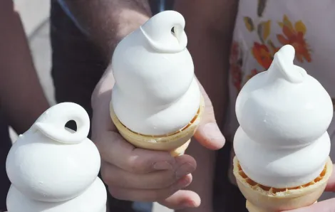 Dairy Queen soft-serve cones