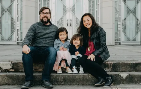 Betty Zou and family
