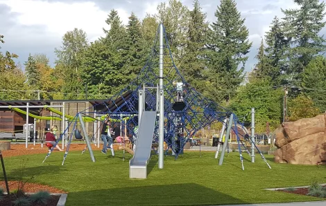 Covington Community Park new playground
