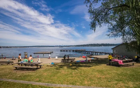 Mount Baker Park great picnic spots in Seattle for families