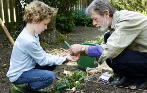 Grandad-and-kid-gardening