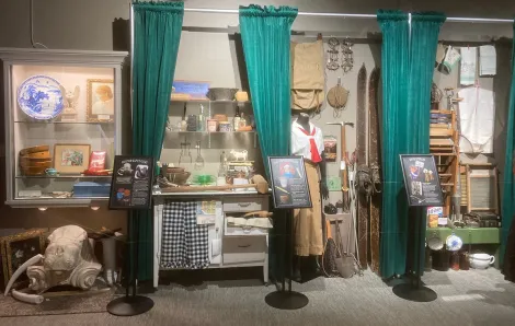 White River Valley Museum's Closets of Curiosity exhibit features unique antique items from the museum's collections
