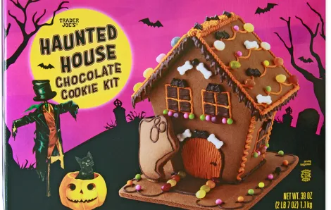 haunted house cookie kit from Trader Joe's