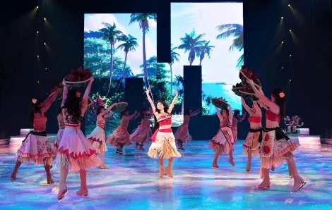 A scence from Disney on Ice Dream Big show featuring Moana showing Oct. and Nov. dates in Seattle area