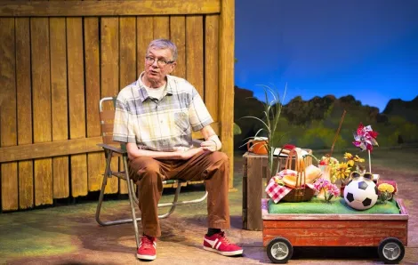 Storyteller Kevin Kling performs his one-man show The Best Summer Ever! at Seattle Children's Theatre