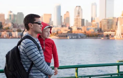 Father-and-son-on-Washington-State-ferry