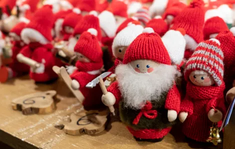 Scandinavian figurines trolls among handmade artisan gifts to buy at best Seattle holiday craft markets and Christmas markets