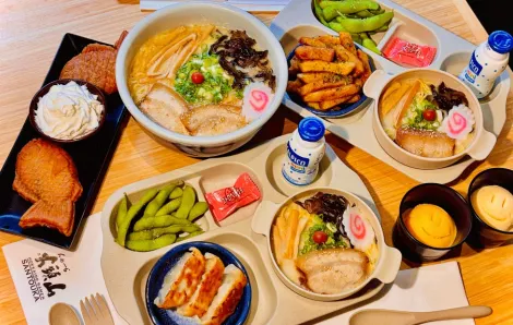 ramen platter