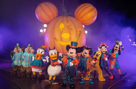 Celebrate Halloween in Disneyland this year