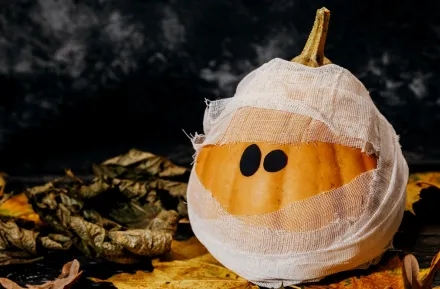 mummy pumpkin