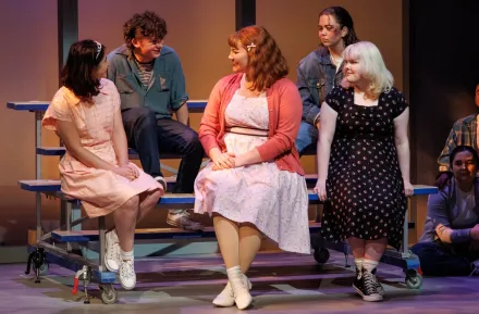 members of the cast of "The Outsiders"