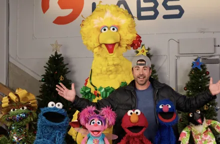 Elmo and friends in CrunchLabs