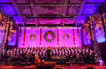 holiday performance by the Seattle Men's Chorus, a family-friendly activity to do this weekend