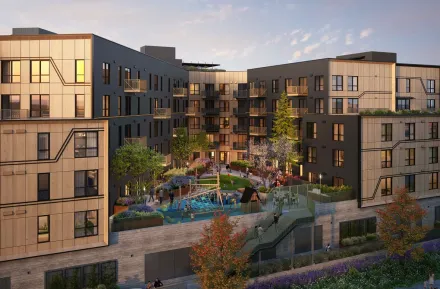 AMLI neighborhood landscape