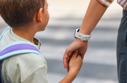Mom reassuring son about school week success despite Sunday Scaries