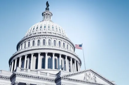 Capitol Building in Washington DC USA