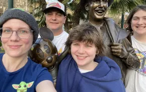 Nikki McCoy and her family 