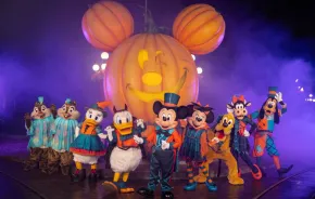 Celebrate Halloween in Disneyland this year