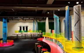 Lego exhibit in Seattle at MOHAI features "Towers of Tomorrow" - iconic skyscrapers constructed with Lego bricks