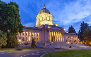the Capitol Building in Olympia, Wash. 