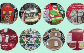 Best Costco products for holiday entertaining collage of items