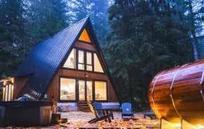 A-frame cabin in Index, a family-friendly rental near Seattle