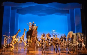  “The Circle of Life” performed onstage during "The Lion King" musical, running now in Seattle