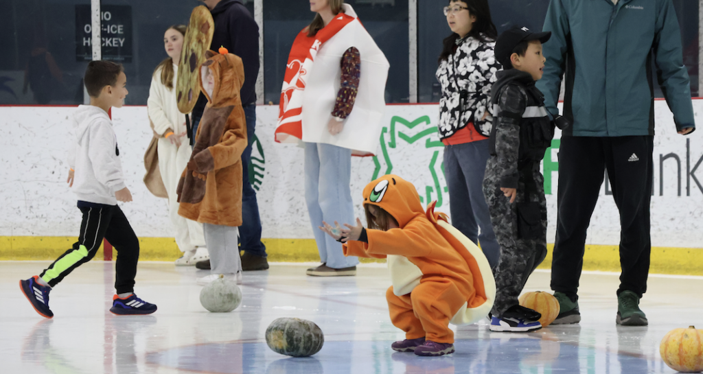 Halloween Skate & Pumpkin Curling
