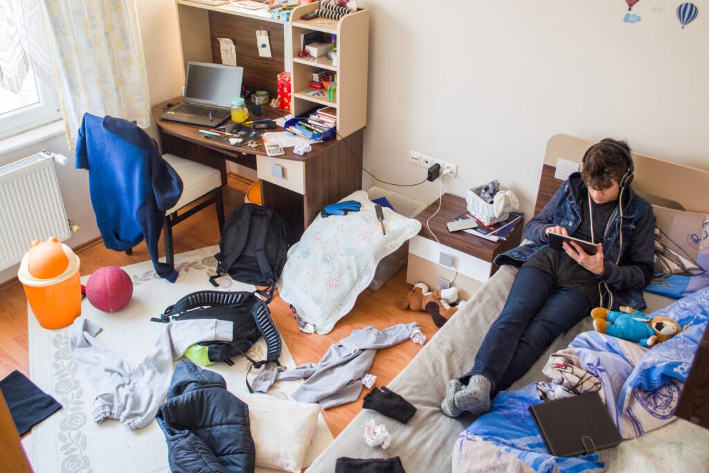 Should I Clean My Teen Son’s Room?