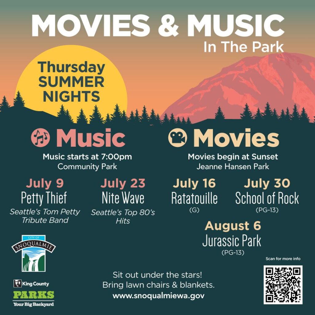 Snoqualmie Movies in the Park